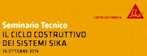 Il ciclo costruttivo dei sistemi SIKA