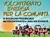 Volontariato, energia per la comunità