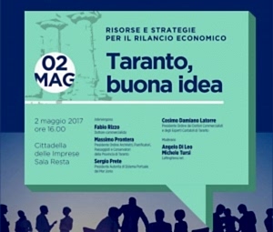 Taranto, buona idea: tavola rotonda