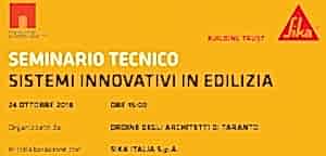 Sistemi Innovativi in Edilizia