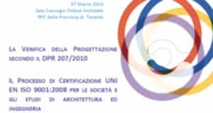 Certificaz. per Studi e Società di Architettura