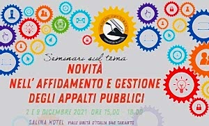 Novità gestione appalti pubblici