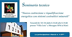 Nuova costruzione e riqualificazione energetica