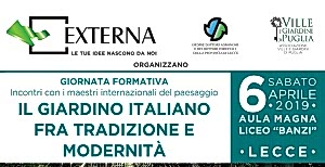 Il giardino italiano fra tradizione e modernità