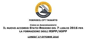 FORMEDIL CPT Taranto