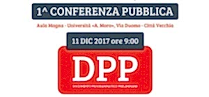 1^ Conferenza pubblica sul D.P.P.