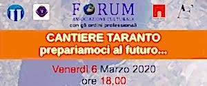 CANTIERE TARANTO - Prepariamoci al Futuro