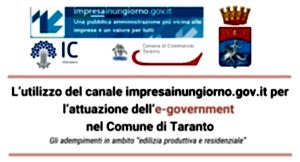 SUAP - Utilizzo canale impresainungiorno.gov.it